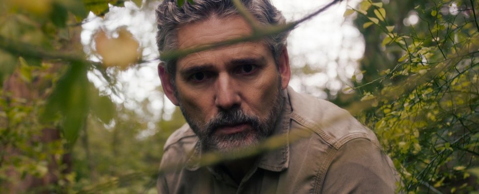 Ermittelt im Gestrüpp der ungezähmten Wildnis: Special Agent Kyle Turner (Eric Bana) in einer unwegsamen Ecke des Yosemite-Nationalparks – Bild: Netflix