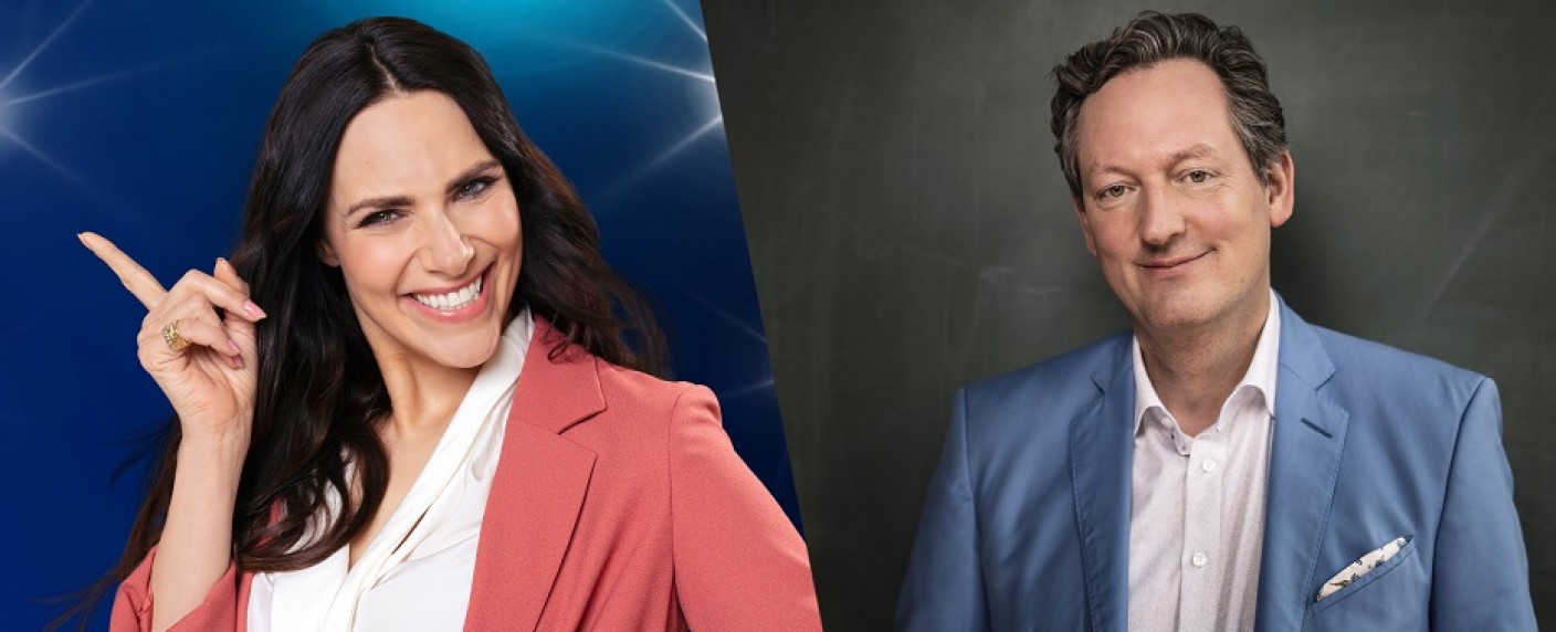 Esther Sedlaczek übernimmt „Frag doch mal die Maus“, neue Show für Eckart von Hirschhausen – Zwei Samstagabend-Premieren im Ersten – Bild: WDR