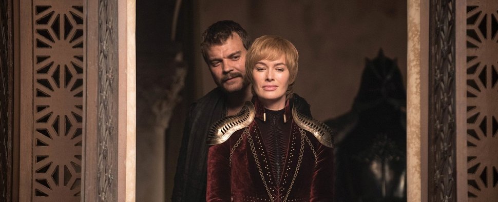 Euron (Pilou Asbæk) und Cersei (Lena Headey) in Episode 4 der achten Staffel von „Game of Thrones“ – Bild: HBO
