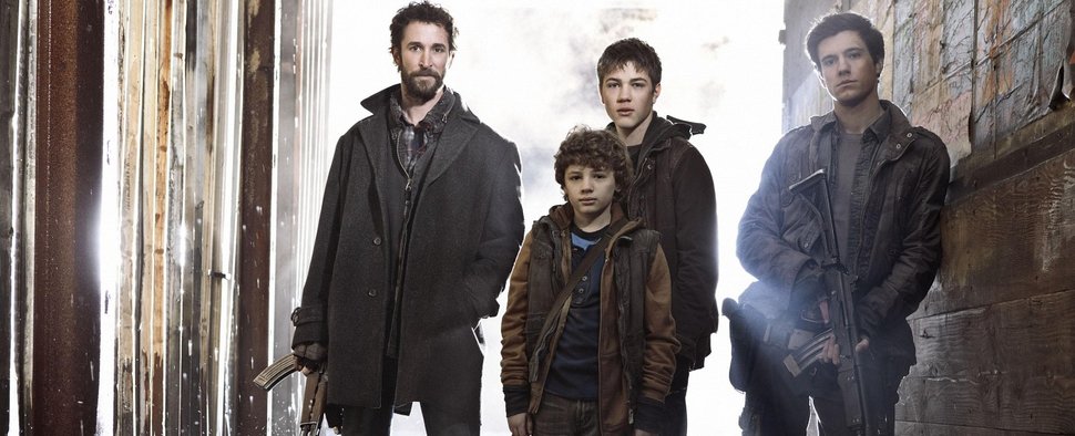 Die Familie von Tom Mason (Noah Wyle) in „Falling Skies“ – Bild: TNT