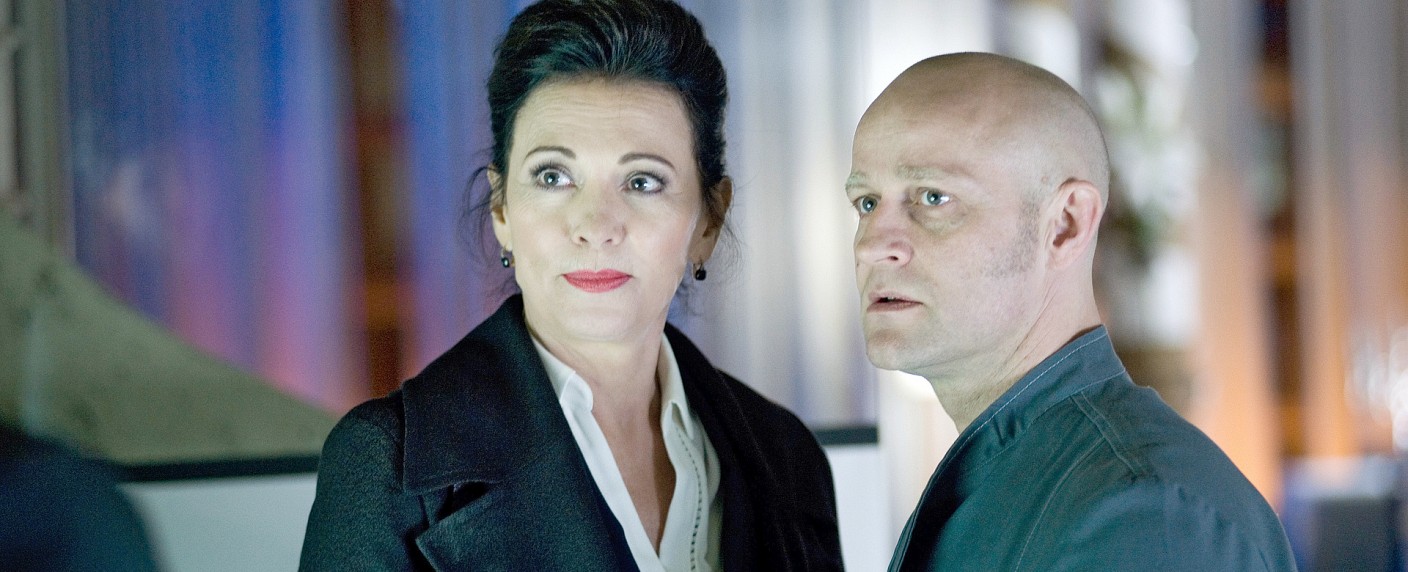 „Familie!“: ZDF-Zweiteiler mit Iris Berben und Jürgen Vogel im Oktober – Sittengemälde mit hochkarätigem Ensemble – Bild: ZDF/​Hans-Joachim Pfeiffer