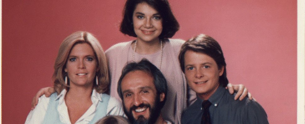 Michael J. Fox (r.) mit seiner TV-Familie in „Familienbande“ – Bild: Paramount Television