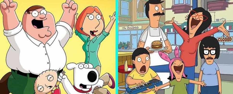 „Family Guy“ und „Bob’s Burgers“ – Bild: FOX