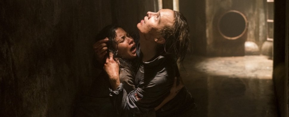 Luciana (Danay Garcia) und Nick (Frank Dillane) in der dritten Staffel von „Fear the Walking Dead“ – Bild: AMC