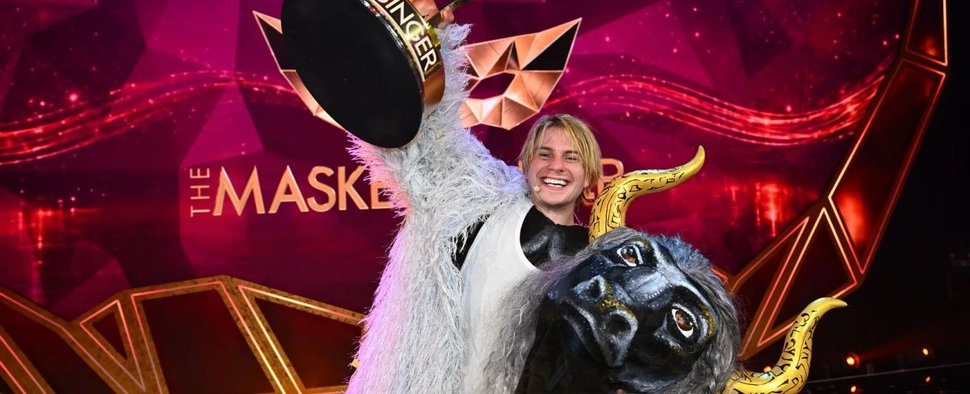 Fernando El Toro alias Vincent Gross hat die 14. Staffel von „The Masked Singer“ gewonnen – Bild: Joyn/Willi Weber
