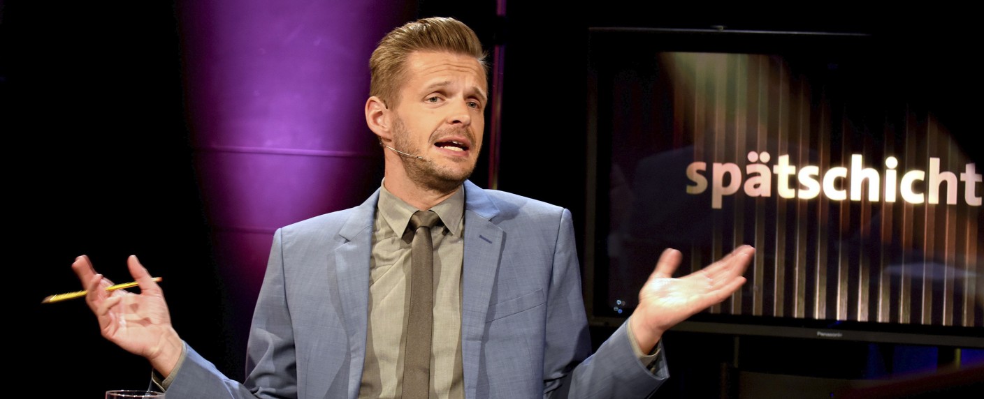 Eingestellt: „Spätschicht“ und „Florian Schroeder Satire Show“ enden noch diese Woche – Neues Projekt mit Florian Schroeder soll 2023 folgen – Bild: SWR/​Bettina Mueller