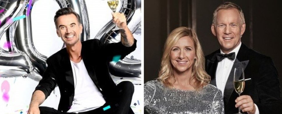 Florian Silbereisen moderierte den „Silvester-Schlagerbooom 2025“, Andrea Kiewel und Johannes B. Kerner feierten „Willkommen 2025“ – Bild: BR/JürgensTV/Beckmann/ZDF/Marcus Höhn