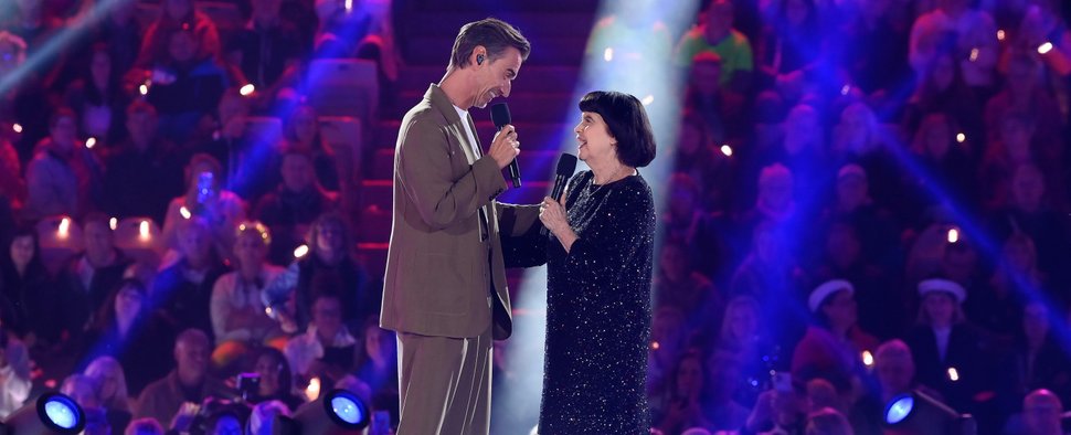 Florian Silbereisen und Mireille Mathieu beim „Schlagerbooom Open Air“ – Bild: ARD/JürgensTV/Beckmann