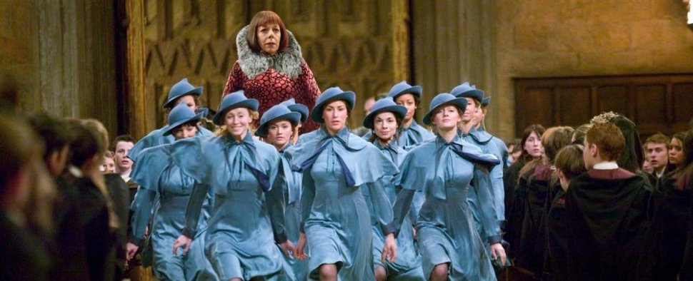 Frances de la Tour als Madame Olympe Maxime in „Harry Potter und der Feuerkelch“ – Bild: Warner Bros. Entertainment Inc
