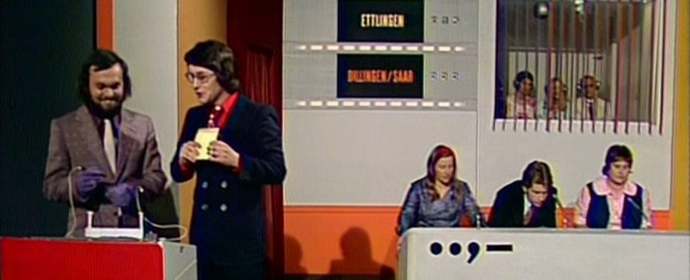 „Punkt, Punkt, Komma, Strich“ war Frank Elstners erste eigene TV-Show – Bild: SWR/Screenshot