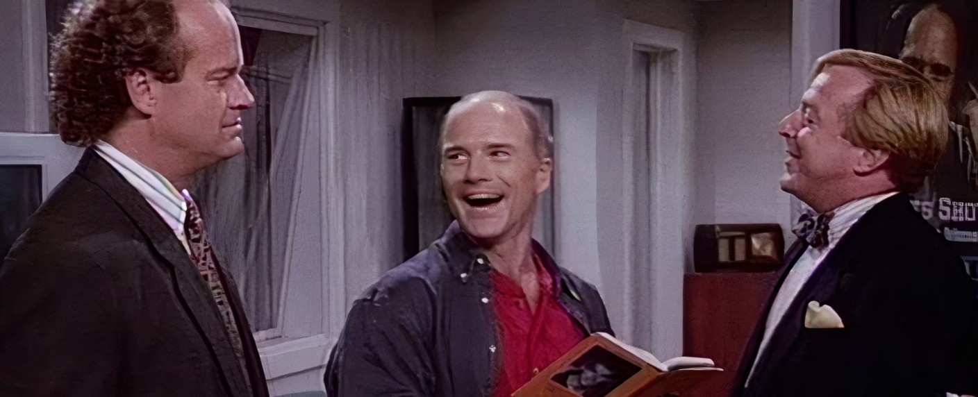 „Frasier“: Diese bekannten Gesichter kommen in Staffel 2 zu Besuch – Alte Kollegen aus Seattle neben neuen Gesichtern – Bild: NBC