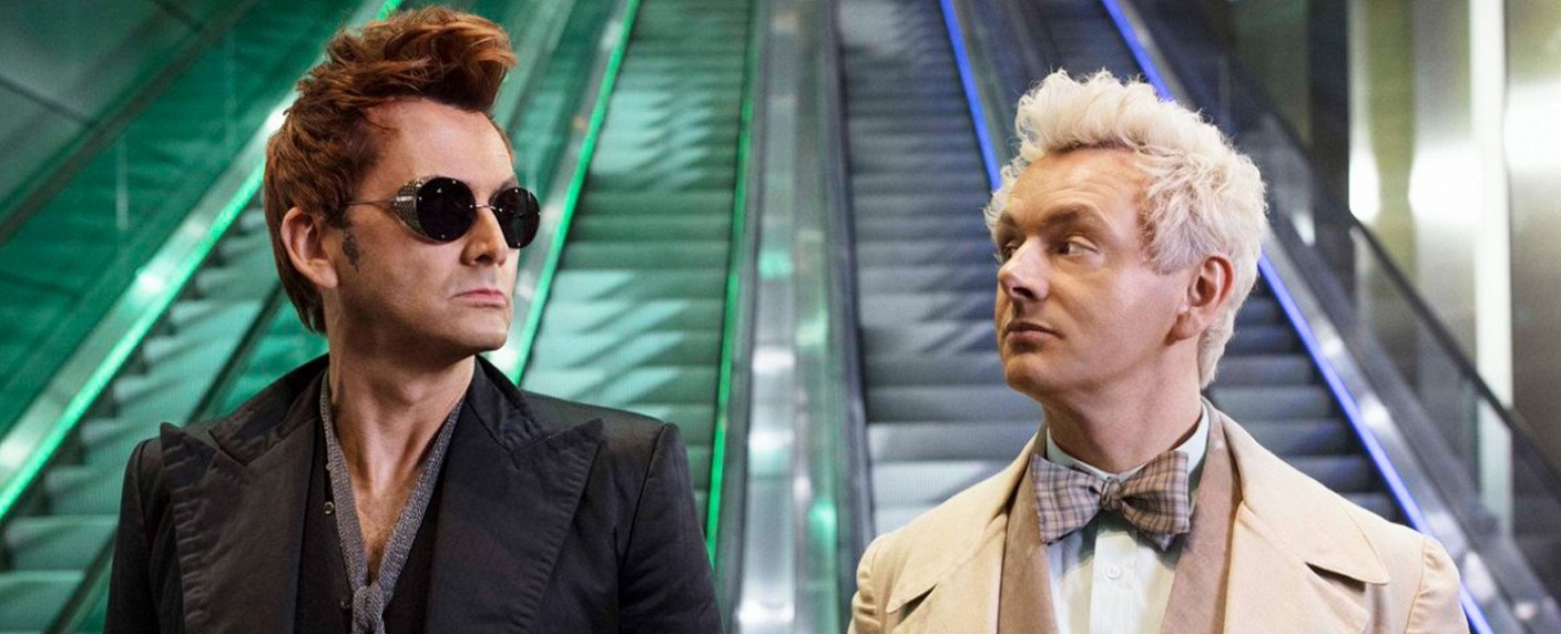 „Good Omens“: Michael Sheen und David Tennant brillieren mit Witzen vor dem Weltenende – Review – Hauptdarsteller retten überladene Miniserie nach dem Kultroman von Pratchett und Gaiman – Bild: Amazon Studios