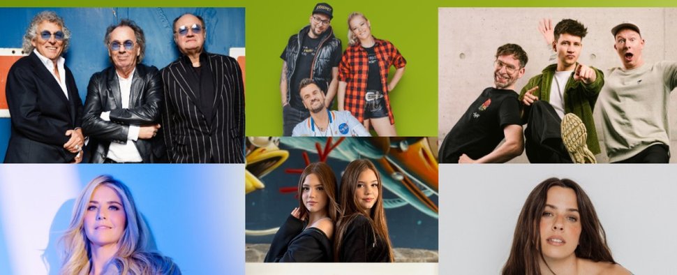Die Gäste im „ZDF-Fernsehgarten“ am 10. Mai 2026 – Bild: ZDF