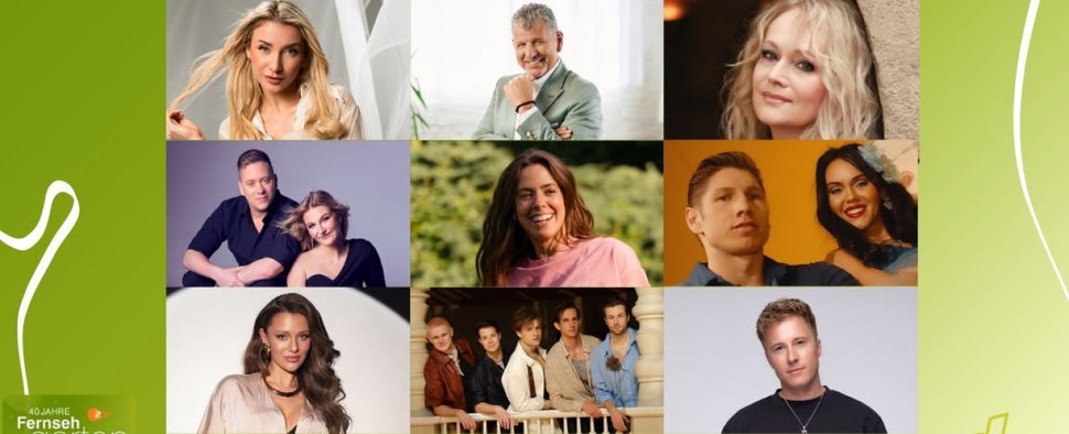 Gäste im „ZDF-Fernsehgarten“ am 30. August 2026 – Bild: ZDF