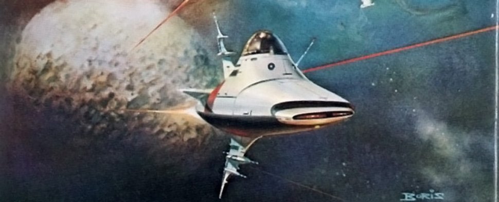 Ausschnitt aus dem Buchcover von „Gateway“ – Bild: Boris Vallejo/Del Rey