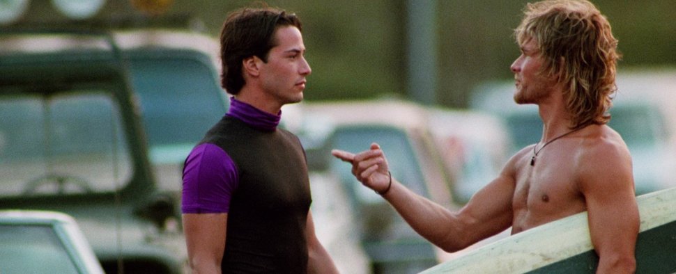 „Gefährliche Brandung“ mit Keanu Reeves (l.) und Patrick Swayze – Bild: 20th Century Fox