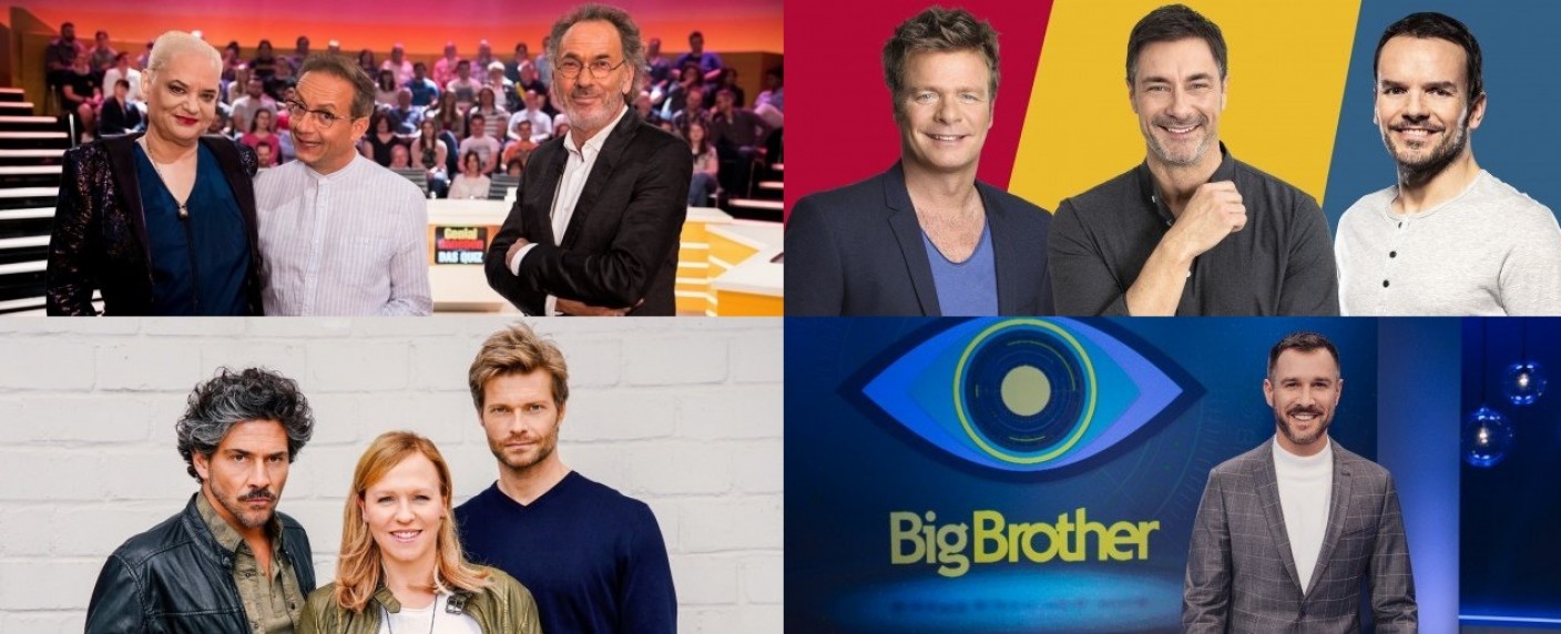 Trümmerhaufen Tagesprogramm: Die späte Rache des Scripted-Reality-Wahns – Daytime-Flops ohne Ende bei RTL und Sat.1 – Bild: Sat.1/​Willi Weber/​TVNOW/​Wischmeyer/​Bernd-Michael Maurer/​Philipp Rathmer/​TVNOW/​Gregorowius/​Sat.1/​Willi Weber