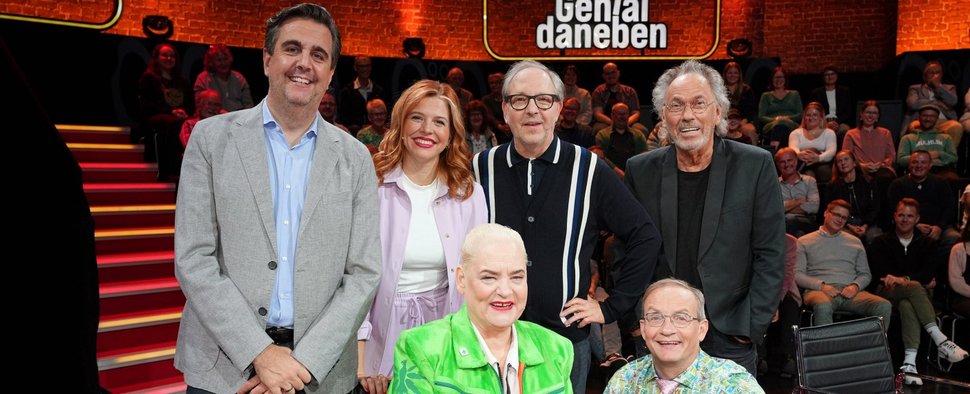 Das Panel von „Genial daneben“ am gestrigen Donnerstagabend – Bild: RTL Zwei