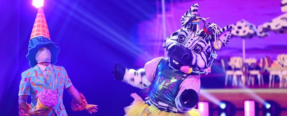 Das Zebra hat die sechste Staffel von „The Masked Singer“ gewonnen. – Bild: ProSieben