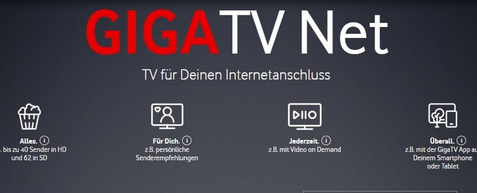 GigaTV Net – Bild: Vodafone/Screenschot: TV Wunschliste