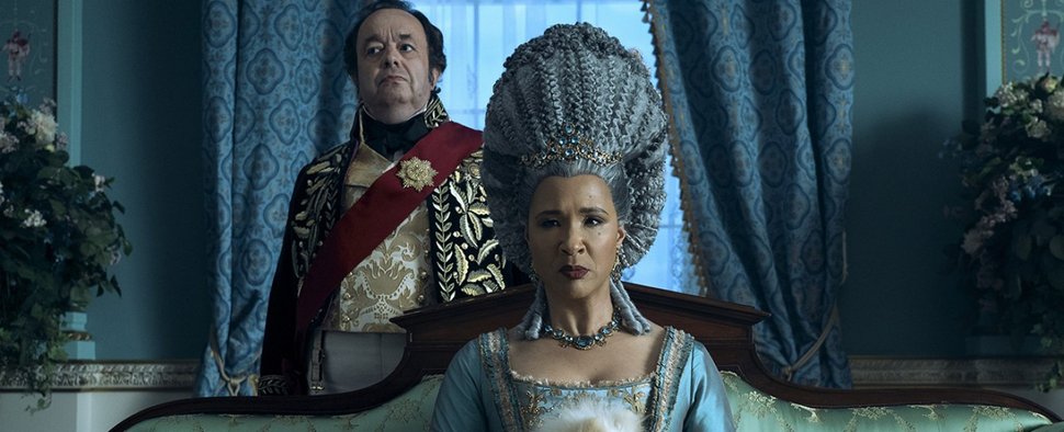 Golda Rosheuvel als Queen Charlotte – Bild: Liam Daniel/Netflix