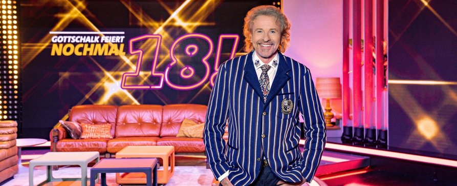 „Nochmal 18!“: Gottschalks Promi-Geburtstag wechselt Sendetag und Ausstrahlungsrhythmus – Nostalgie-Reise wird zu wöchentlicher Show – Bild: SWR/​Talpa/​Christian Koch