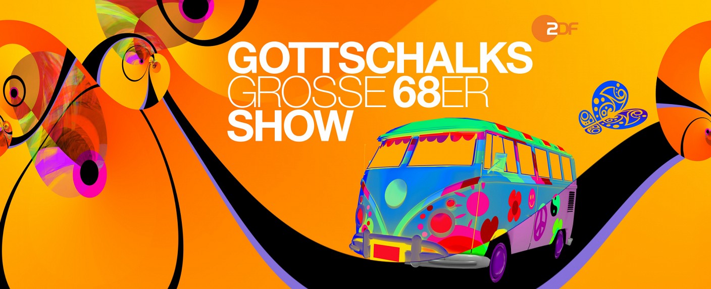 Quoten: „Gottschalks große 68er Show“ schlägt sich im Showduell am Samstag achtbar – „Das Supertalent“ dominiert bei den jungen Zuschauern, „Beginner gegen Gewinner“ geht unter – Bild: ZDF/​UMBRUCH kommunikation design