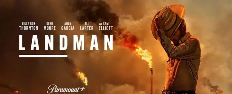 Grafik für die zweite Staffel von „Landman“ – Bild: Paramount+