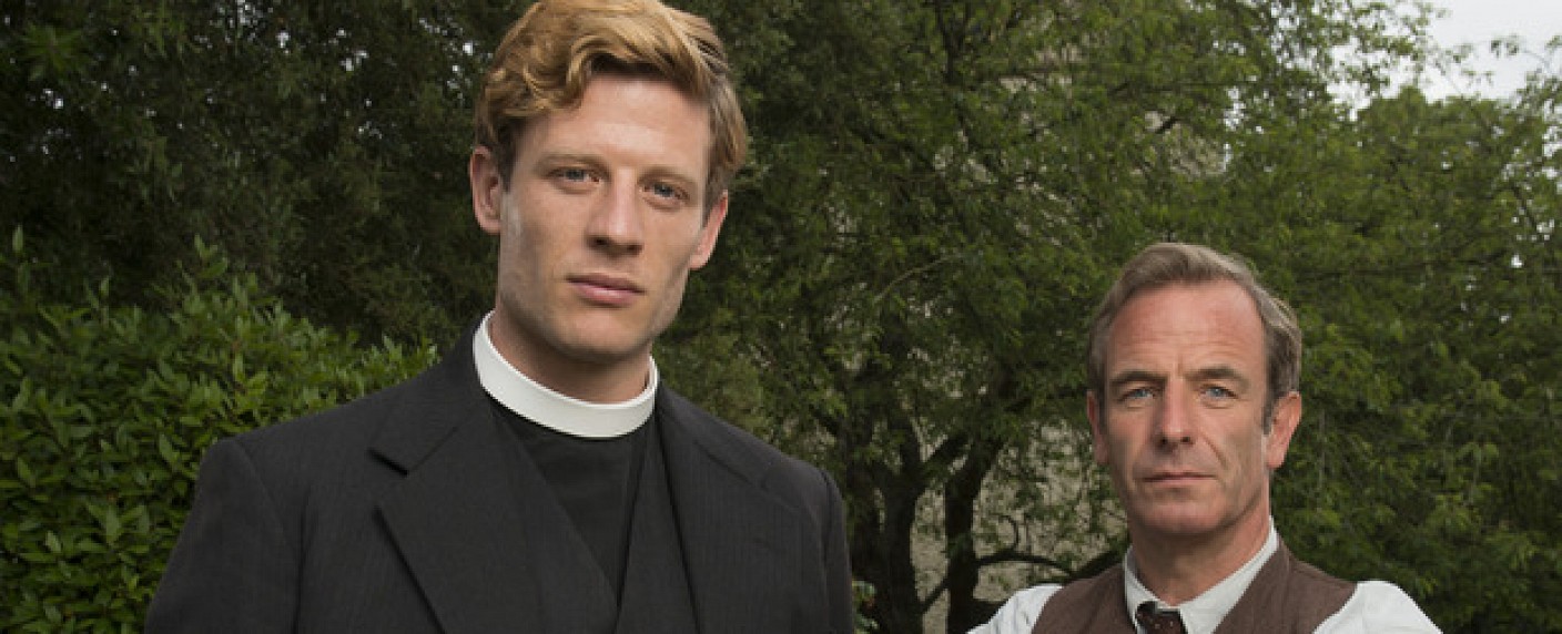 Auch er kann es nicht lassen: „Grantchester“ kommt nach Deutschland – Sat.1 Gold sichert sich britische Krimiserie – Bild: ITV/​Lovely Day Productions