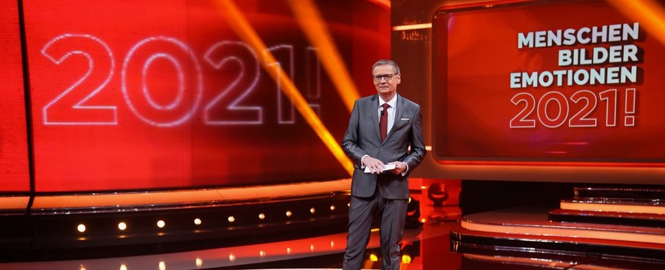 Günther Jauch moderierte 2021 ein letztes Mal „Menschen, Bilder, Emotionen“ – Bild: RTL/Stefan Gregorowius