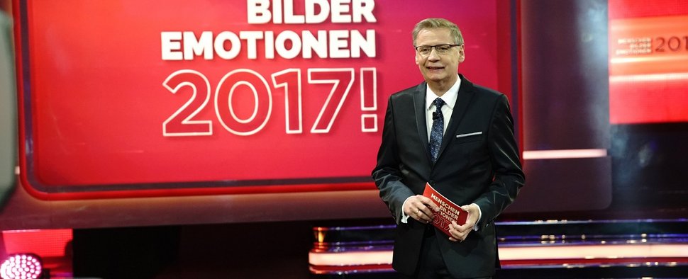 Günther Jauch präsentiert „2017! Menschen, Bilder, Emotionen“ – Bild: MG RTL D / Guido Engels