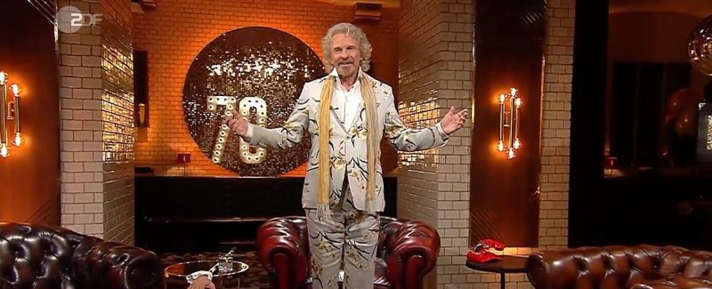 Quoten: 2,5 Millionen Zuschauer feiern mit Thomas Gottschalk, „Tatort“ dominiert – „Jack Reacher“ macht „Bauer sucht Frau International“ in der Zielgruppe platt – Bild: ZDF/​Screenshot