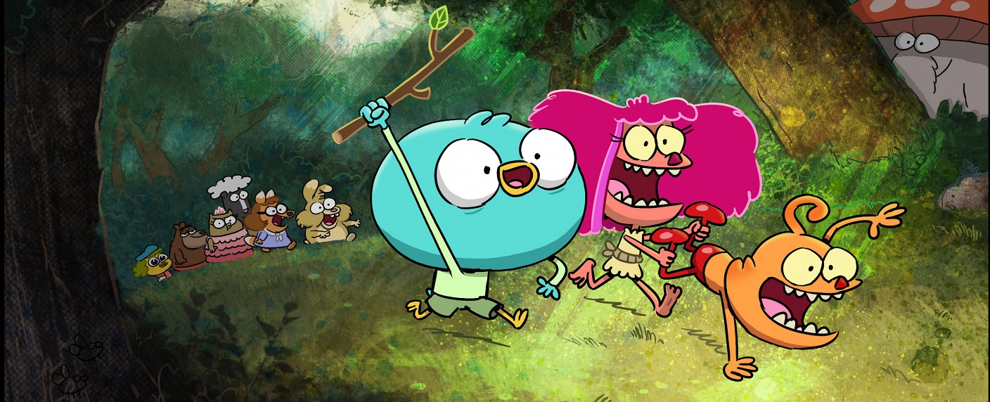 „Harveys schnabelhafte Abenteuer“: Neue Zeichentrickserie bei Nickelodeon ab Juli – Neuer Cartoon vom „Chowder“-Schöpfer – Bild: Nickelodeon
