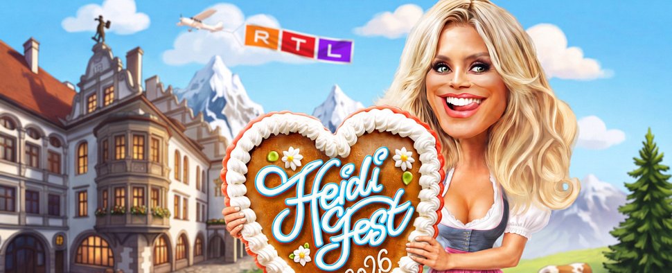 Heidi Klum lädt zum „HeidiFest“ bei RTL – Bild: RTL/KI-generiert