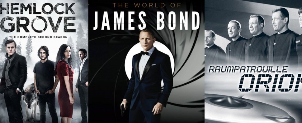 „Hemlock Grove“, „James Bond“-Reihe & „Raumpatrouille Orion“ – Bild: Gaumont International Television/MGM/ARD