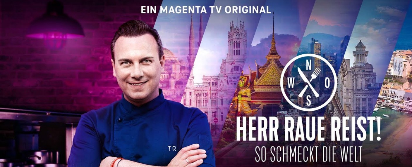 „Herr Raue reist!“ und neue Datingshow bei RTL+ – Wie viel Thailand steckt im Asia-Essen vom Lieferdienst und wer sind die Fake-Singles? – Bild: MagentaTV
