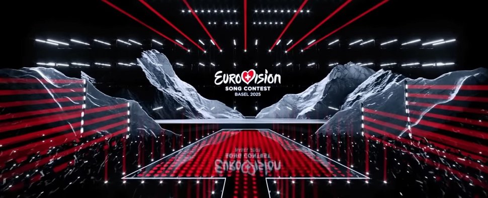 Heute enthüllt: Das Design der großen ESC-Bühne für die Shows im Mai – Bild: EBU/YouTube