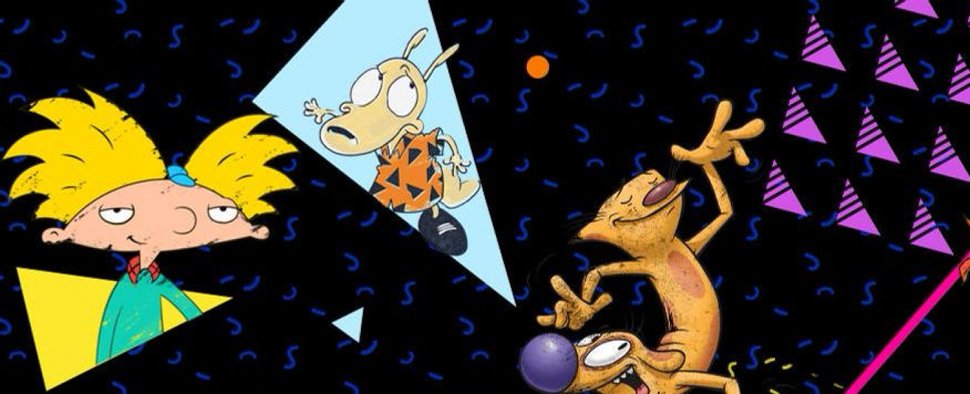 „Hey Arnold!“, „Rockos modernes Leben“ und „CatDog“ sind populäre Nicktoons der 1990er Jahre – Bild: Nickelodeon