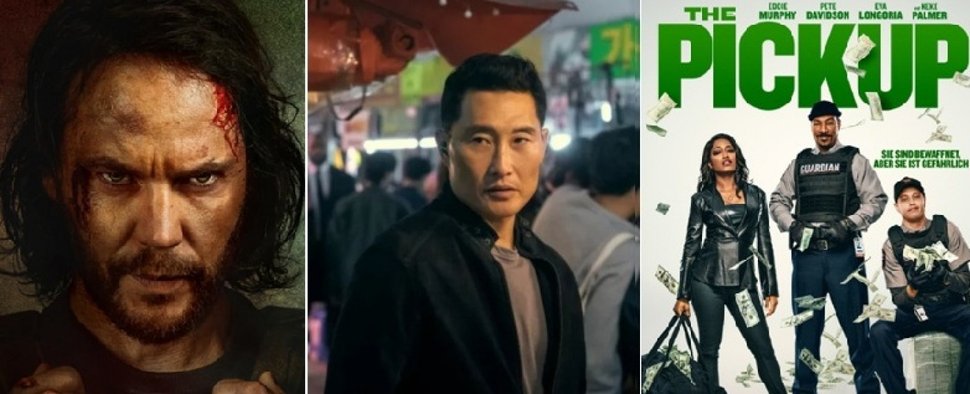 „The Terminal List: Dark Wolf“, „Butterfly“ und „The Pickup“ – Bild: Amazon Prime Video
