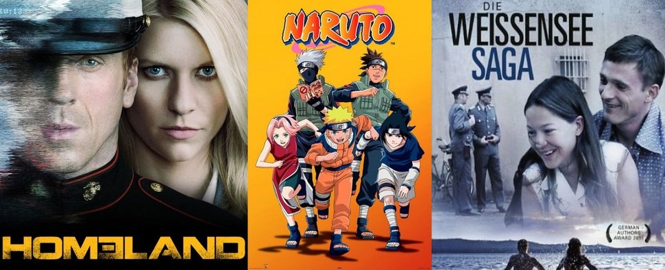 „Homeland“, „Naruto“ & „Weissensee“ – Bild: Showtime/TV Tokyo/ARD