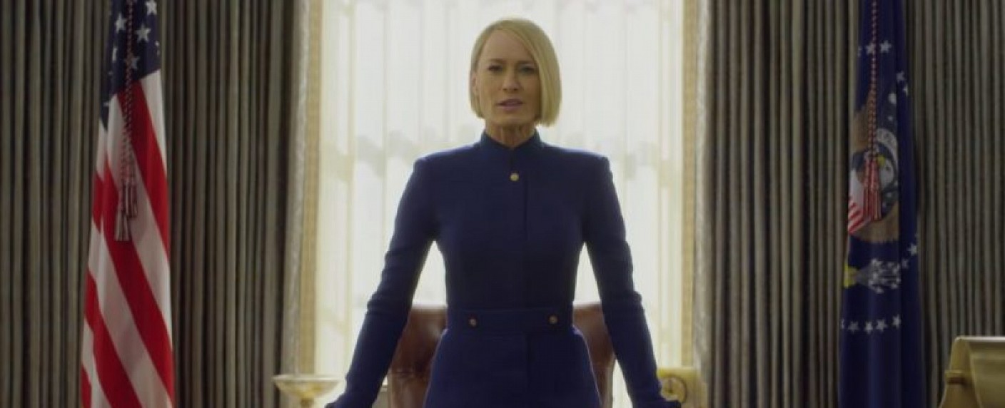 „House of Cards“: Trailer zur sechsten Staffel – Der neuen Präsidentin steht das Wasser bis zum Hals – Bild: Netflix