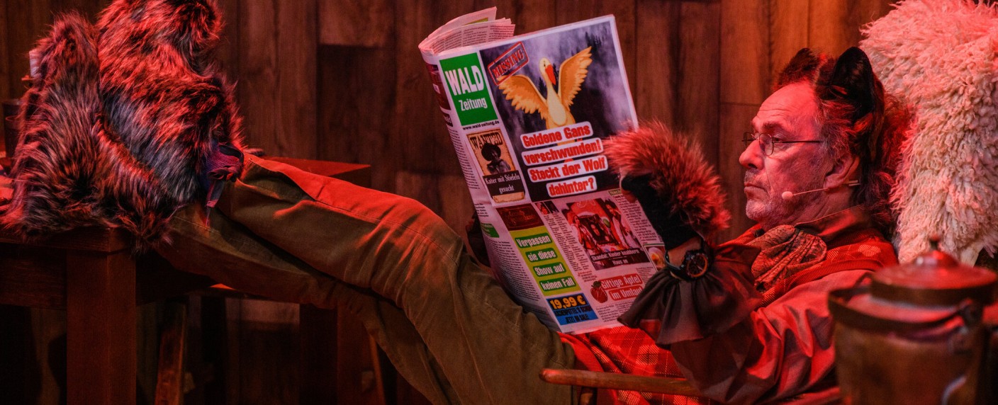 Hugo Egon Balder wird für Sat.1 zum bösen Wolf – „Die Comedy Märchenstunde“ kehrt zurück – Bild: Sat.1/​Piotr Matey