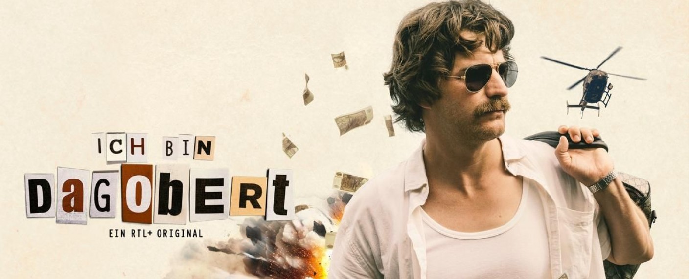 „Ich bin Dagobert“: Starttermin für Miniserie über Kaufhaus-Erpresser verkündet – RTL+-Serie inspiriert von spektakulärem Erpressungsfall von Arno Funke – Bild: RTL