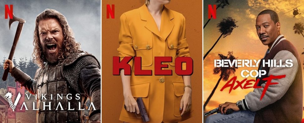 Im Juli bei Netflix: „Vikings: Valhalla“, „Kleo“ und „Beverly Hills COp: Axel F“ – Bild: Netflix