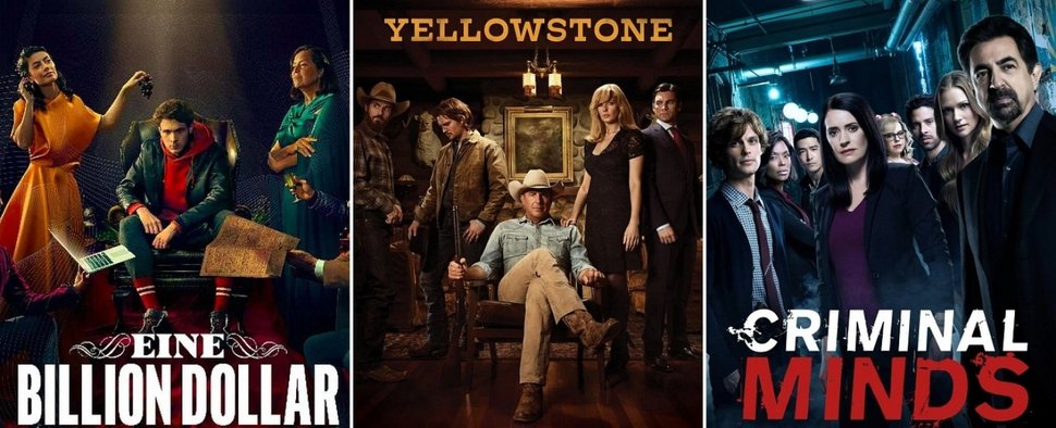 Im November bei Paramount+: „Eine Billion Dollar“, „Yellowstone“ und „Criminal Minds“ – Bild: Paramount+