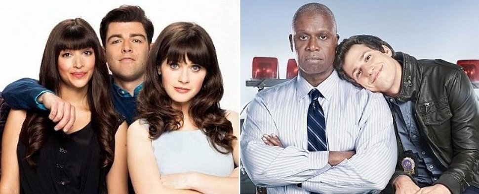 Im Oktober kommt es in den USA zu einem Crossover zwischen „New Girl“ (links) und „Brooklyn Nine-Nine“ – Bild: FOX