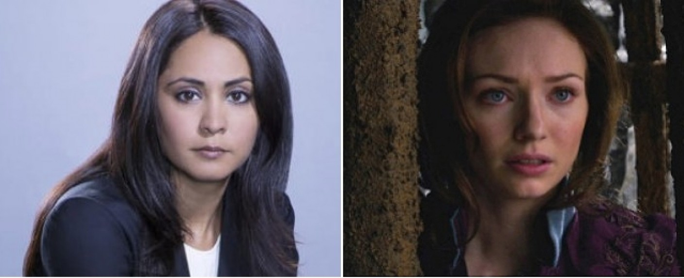 Parminder Nagra („ER“) und Eleanor Tomlinson („Poldark“) in neuer Sky-Serie „Intergalactic“ – Weibliche Gefangene suchen die Freiheit im Weltraum – Bild: NBC/​Warner Bros.
