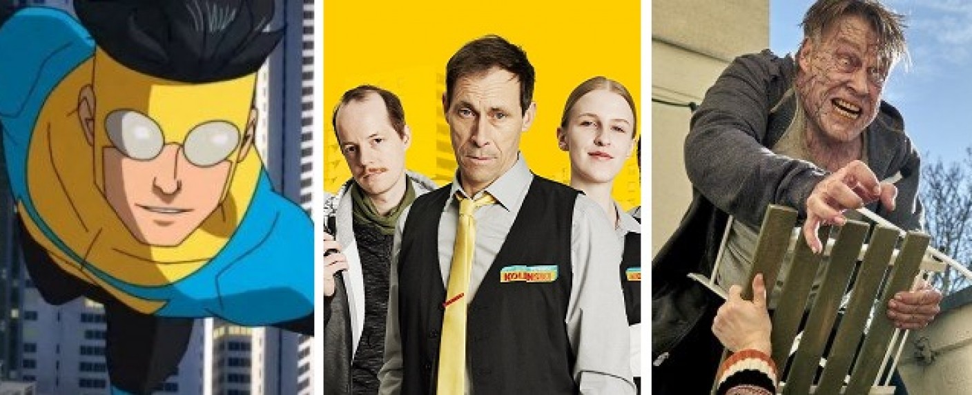 Prime-Video-Highlights im November: „Die Discounter“, „Invincible“ und „Mandy und die Mächte des Bösen“ – Monats-Höhepunkte beim Streamingdienst von Amazon im Überblick – Bild: Prime Video/​Amazon Studios/​Caligari Film- und Fernsehproduktions/​Samsara Film GmbH