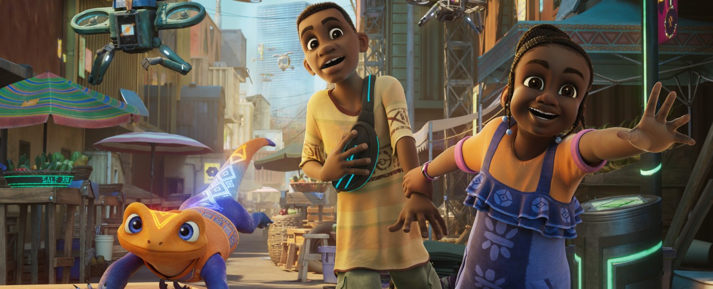 „Iwájú“: Disneys neue Animationsserie findet Starttermin – Trailer präsentiert ein buntes Abenteuer im futuristischen Nigeria – Bild: Disney+