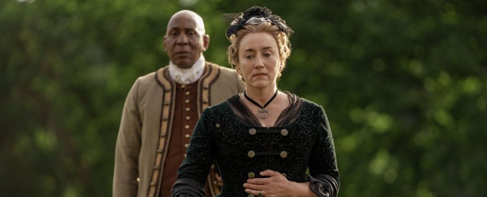 Jocasta (Maria Doyle Kennedy) und Ulysses (Colin McFarlane) – Bild: Starz Jocasta (Maria Doyle Kennedy) und Ulysses (Colin McFarlane) – Bild: Starz
